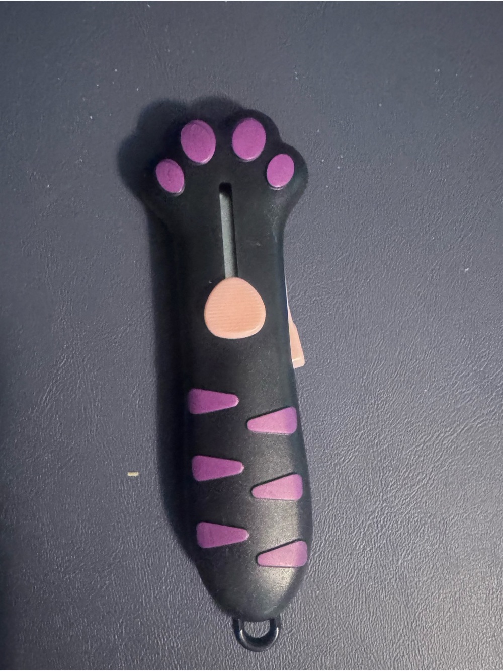 Black & Purple Cat Paw Box Opener - Picture 2 of 6